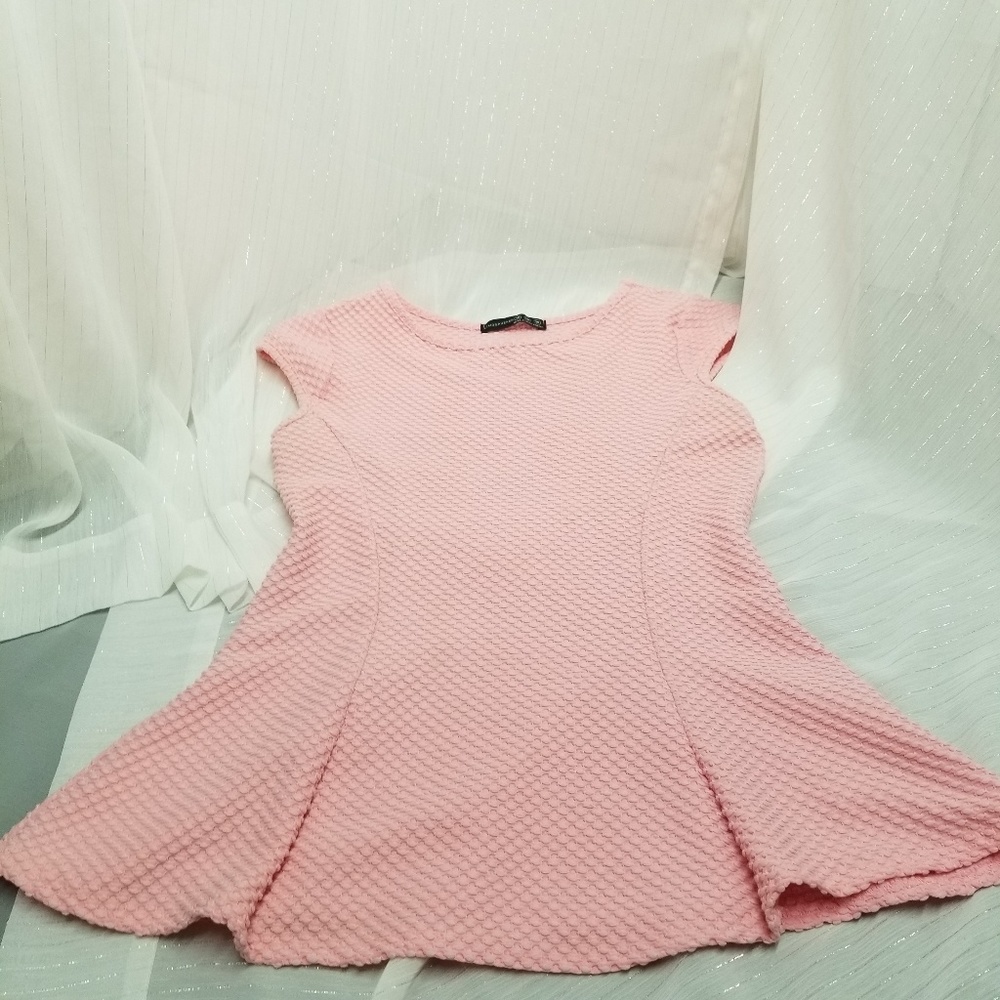 Atmosphere Women's Pink Peplum Top UK Sz 10